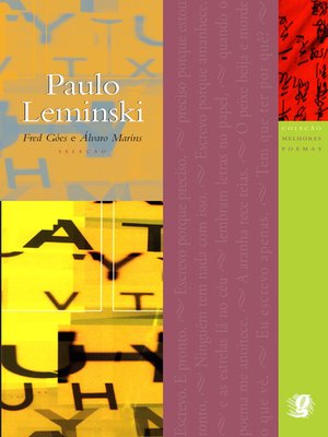 cover image of Melhores poemas Paulo Leminski